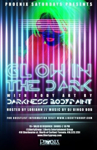 Phoenix Saturdays present...GLOW IN THE DARK PARTY